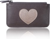 Coin purse heart - Bruin