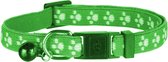 Trixie Kattenhalsband Poot Elastisch 20-30 Cm Nylon Groen