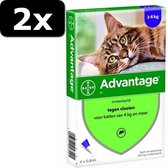 2x - ADVANTAGE KAT 80 >4KG 4PIP