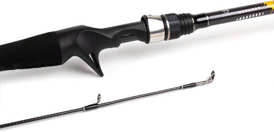 DLT Falcon Baitcaster - 2.10m - 60g - Roofvis Hengel - Zwart van DLT — afbeelding 5