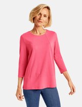 GERRY WEBER Dames Shirt met 3/4-mouwen en deelnaden