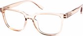 Leesbril Vista Bonita Cubo-Soft Skin met blauw licht filter-+3.00