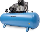 Huvema - V-snaar aangedreven zuigercompressor met oliesmering 400 V - 500 liter - 7.5 kW - HU 500-998 met grote korting