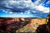 Walljar - Colorado National Monument - Muurdecoratie - Canvas schilderij