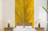 Papier Peint - Papier Papier peint photo Feuilles - Plantes - Jaune - Largeur 120 cm x Hauteur 240 cm