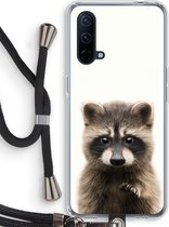 Case Company® - OnePlus Nord CE 5G hoesje met Koord - Rocco - Telefoonhoesje met Zwart Koord - Bescherming aan alle Kanten en Over de Schermrand