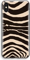 Case Company® - iPhone XS Max hoesje - Arizona Zebra - Soft Cover Telefoonhoesje - Bescherming aan alle Kanten en Schermrand