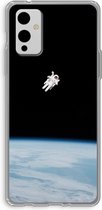 Case Company® - OnePlus 9 hoesje - Alone in Space - Soft Cover Telefoonhoesje - Bescherming aan alle Kanten en Schermrand