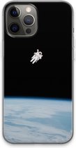 Case Company® - iPhone 13 Pro Max hoesje - Alone in Space - Soft Cover Telefoonhoesje - Bescherming aan alle Kanten en Schermrand