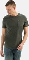 camel active T-Shirt Basic T-shirt with chest pocket in pure organic cotton