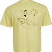 O'Neill T-Shirt Women SURFER GIRL T-SHIRT Sunshine L - Sunshine 100% Katoen Round Neck