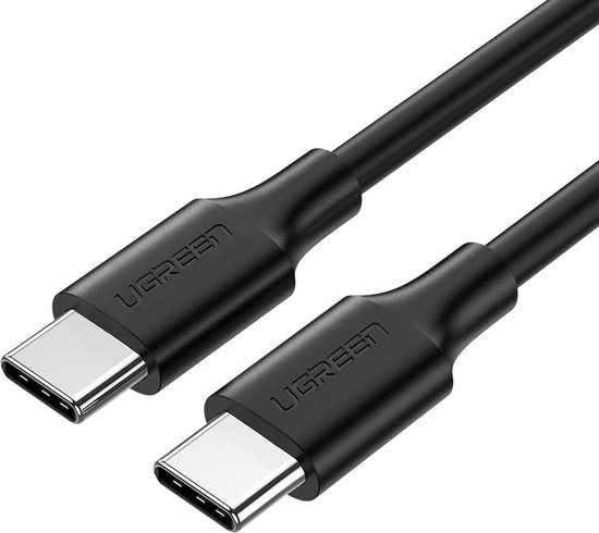 UGREEN Câble USB-C vers USB-C 3A Charge Fast 0,5 Mètre Zwart