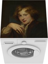 Wasmachine beschermer mat - Zelfportret - Anthony van Dyck - Breedte 60 cm x hoogte 60 cm