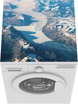 Wasmachine beschermer mat - IJs - Groenland - Rots - Breedte 60 cm x hoogte 60 cm