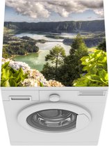 Wasmachine beschermer mat - Azoren - Natuur - Planten - Breedte 60 cm x hoogte 60 cm