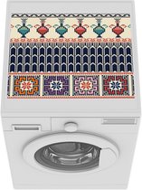 Wasmachine beschermer mat - Patronen - Vazen - Design - Breedte 55 cm x hoogte 45 cm