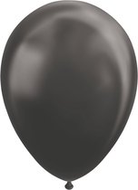 50 Zwarte metallic ballonnen Ø 30 cm