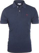 McGregor - Heren Polo SS Classic Polo - Blauw - Maat L