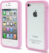 Peachy iPhone 4 4S 4G bumper case hoesje silicone - Roze