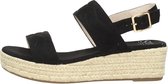 SUB55 Sandalen Touwzool Sandalen Touwzool - zwart - Maat 36