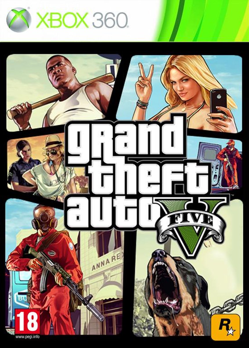 aardbeving Ellende Balling Grand Theft Auto V (GTA V) - Xbox 360 | Games | bol.com