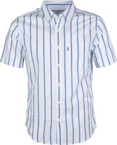 Levi's - Overhemd Strepen Wit - XL - Heren - Regular-fit