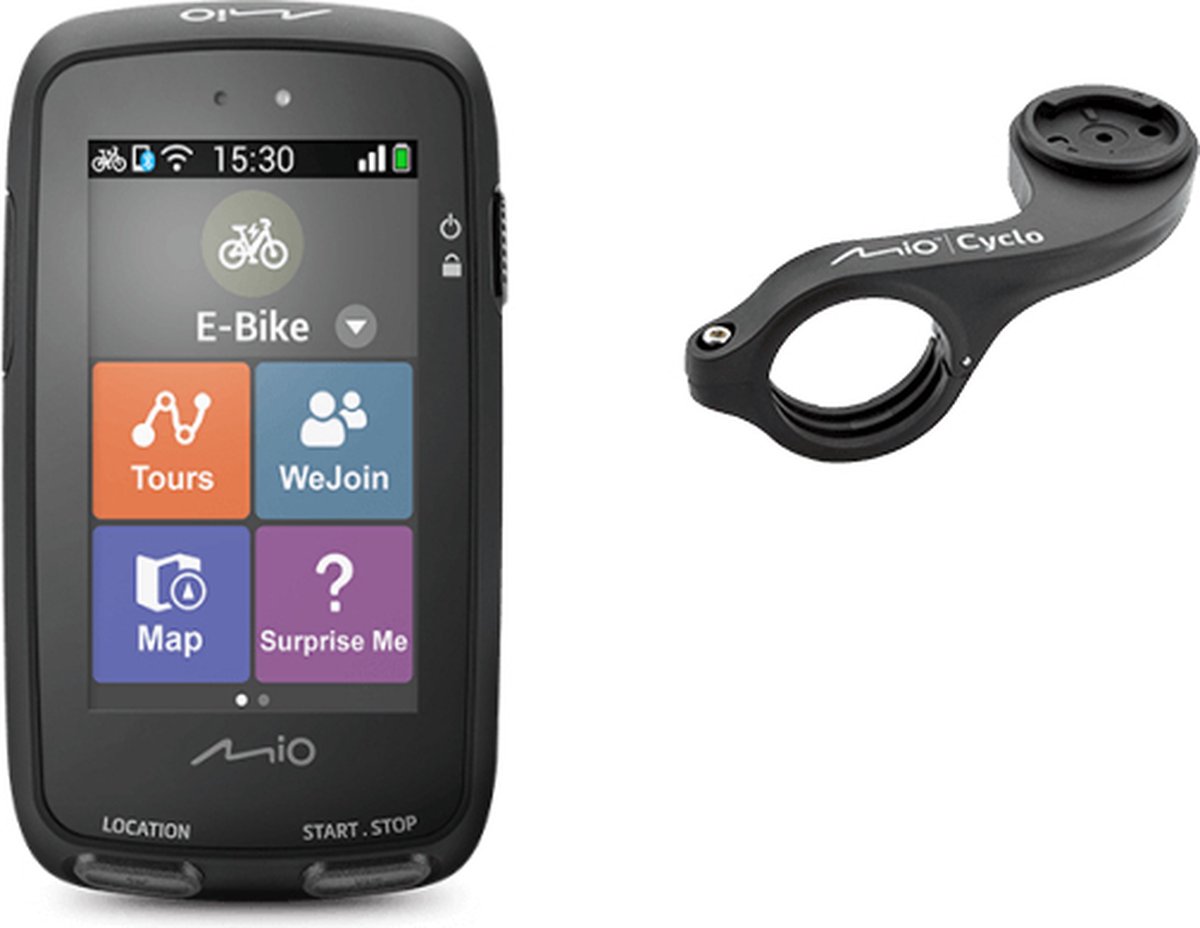 Mio Cyclo Discover Pal (Giftbox Edition) 7,11 cm (2.8") GPS de bicyclette  sans fil Noir | bol.com