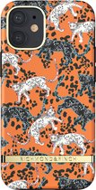 Richmond & Finch Orange Leopard luipaarden hoesje voor iPhone 12 mini - oranje