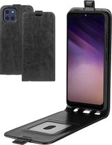 Hoesje Geschikt voor Samsung Galaxy A03 Kunstleren Flip Cover - Zwart