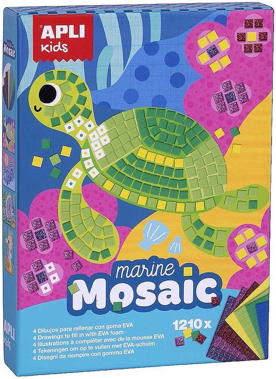 KITX2 CAOUTCHOUC MOZAIKN SEA WORLD