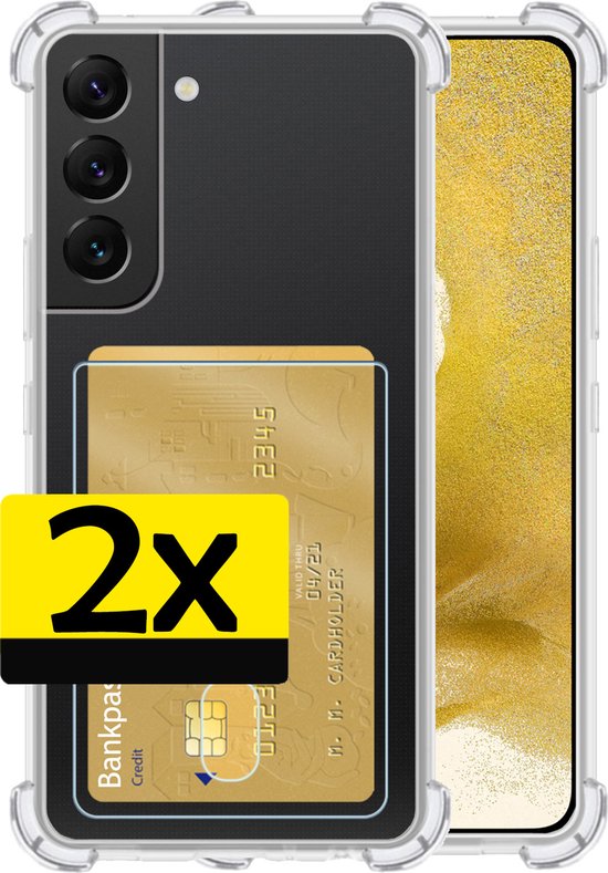 Samsung S22 Hoesje Met Pasjeshouder - Samsung Galaxy S22 Pasjeshouder Card  Case... | bol