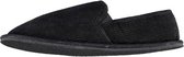sloffen heren rubber/textiel antraciet maat 41-42