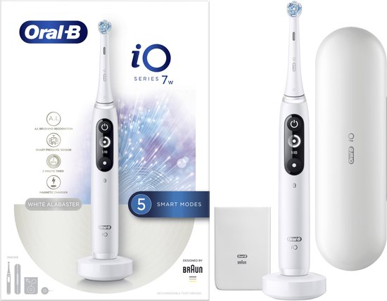Oral-B iO 7N Elektrische Tandenborstel Wit - Oral-B - €153,10