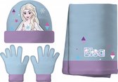 winterset Frozen II meisjes katoen blauw 4-delig one-size