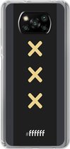 6F hoesje - geschikt voor Xiaomi Poco X3 Pro -  Transparant TPU Case - Ajax Europees Uitshirt 2020-2021 #ffffff
