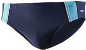 zwemslip heren polyamide/elastaan navy/blauw maat L