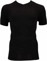 T-shirts V-Neck heren viscose zwart 2 stuks maat L