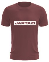 T-shirt Promo heren katoen bordeaux maat L