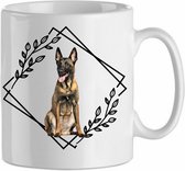 Mok Belgian Malinois 4.1| Hond| Hondenliefhebber | Cadeau| Cadeau voor hem| cadeau voor haar | Beker 31 CL