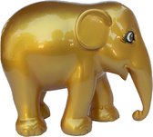 Elephant Parade - Metallic Indian Maize - Handgemaakt Olifanten Beeldje - 15cm