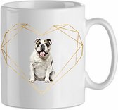 Mok Engelse bulldog 2.3| Hond| Hondenliefhebber | Cadeau| Cadeau voor hem| cadeau voor haar | Beker 31 CL