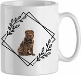 Mok Sharpei 5.4| Hond| Hondenliefhebber | Cadeau| Cadeau voor hem| cadeau voor haar | Beker 31 CL