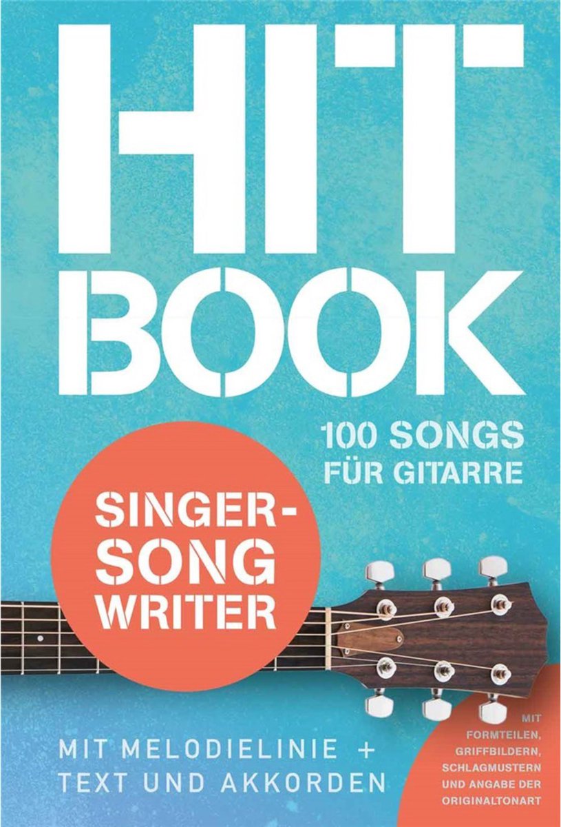 Bosworth Music Hitbook Singer-Songwriter - 100 Songs für Gitarre - Diverse songbooks