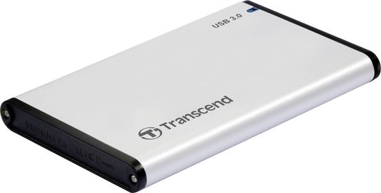 Transcend StoreJet - Storage enclosure - 2.5 - SATA 6Gb/s - USB 3.0 |  bol.com