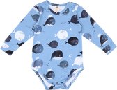 Cute Whales Rompertjes Bio-Babykleertjes Bio-Kinderkleding