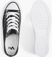 graceland Zwarte canvas sneaker - Maat 37
