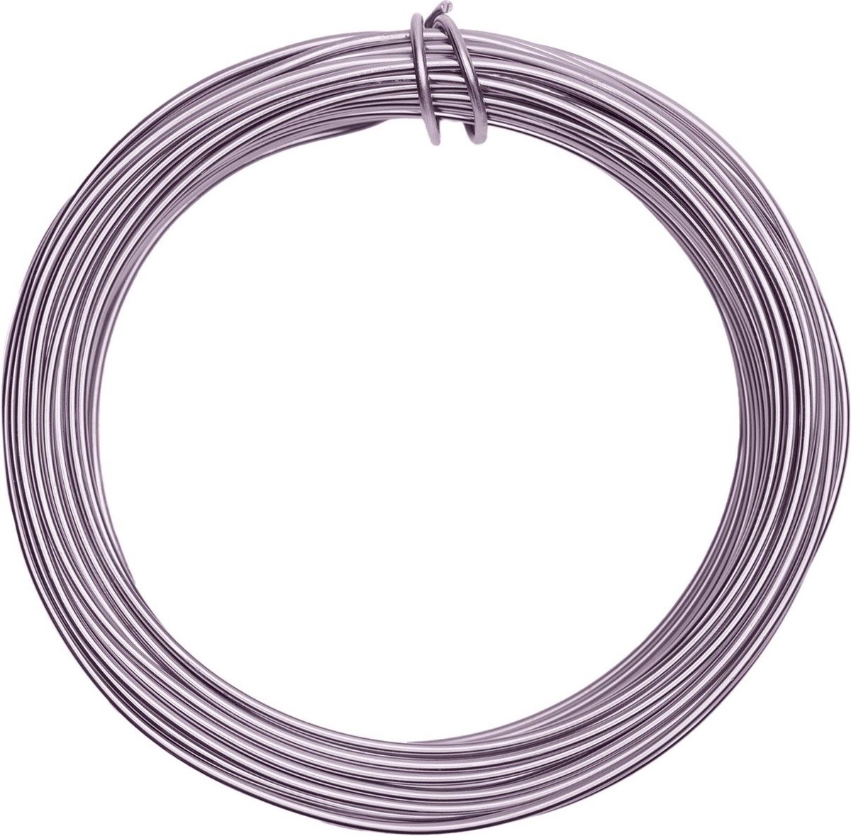 Vaessen Creative Aluminium Draad - 2,5mm - ±37m - 500g - Zacht Lila