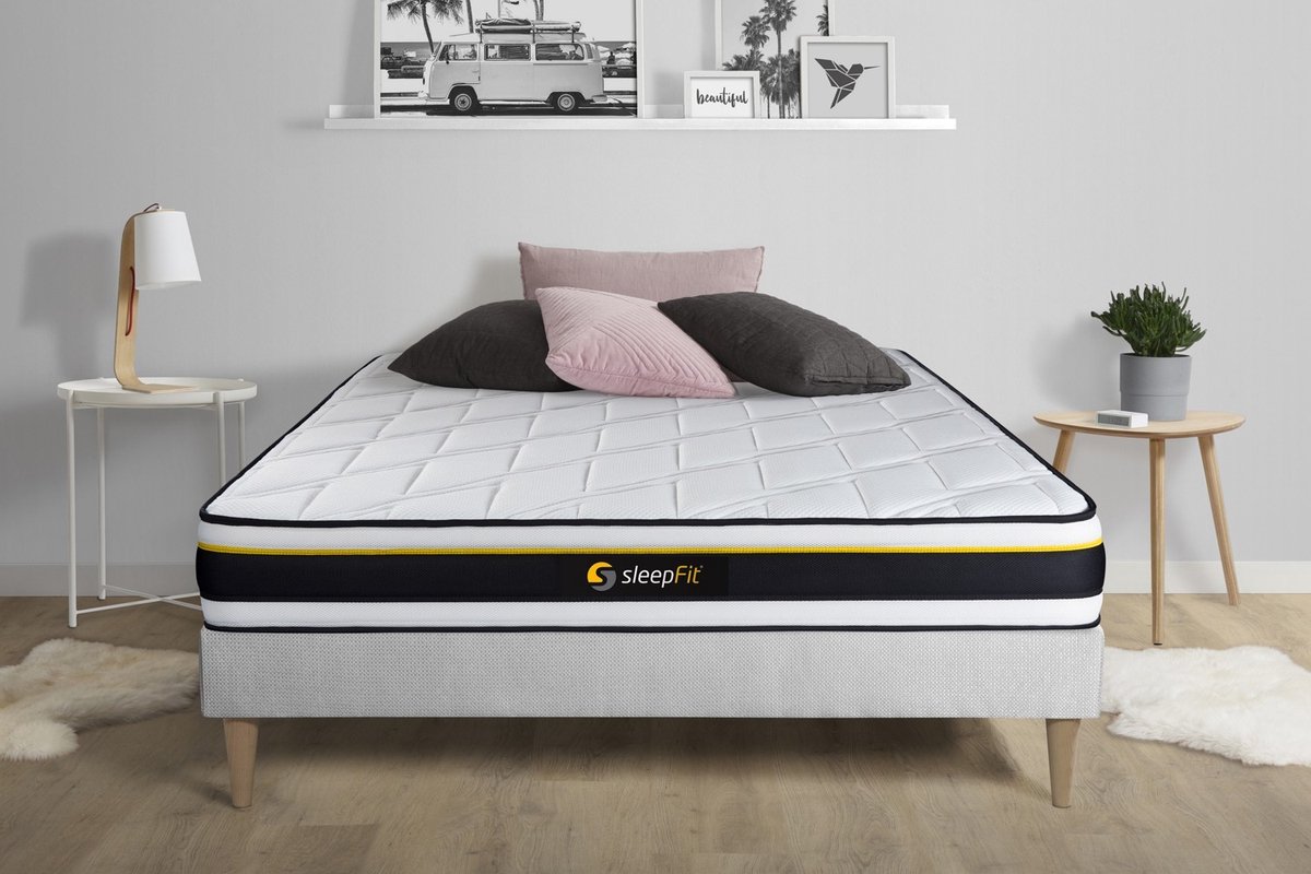 SOFT matras 120x210cm , HD schuim met microluchtcellen , Zeer stevig, 3 comfortzones