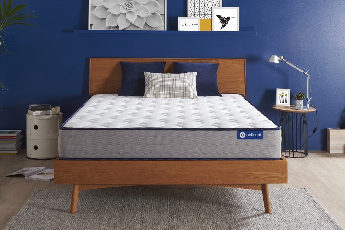 Actiflex form matras 160x220cm , Pocketveren en traagschuim , Stevig, 5 comfortzones