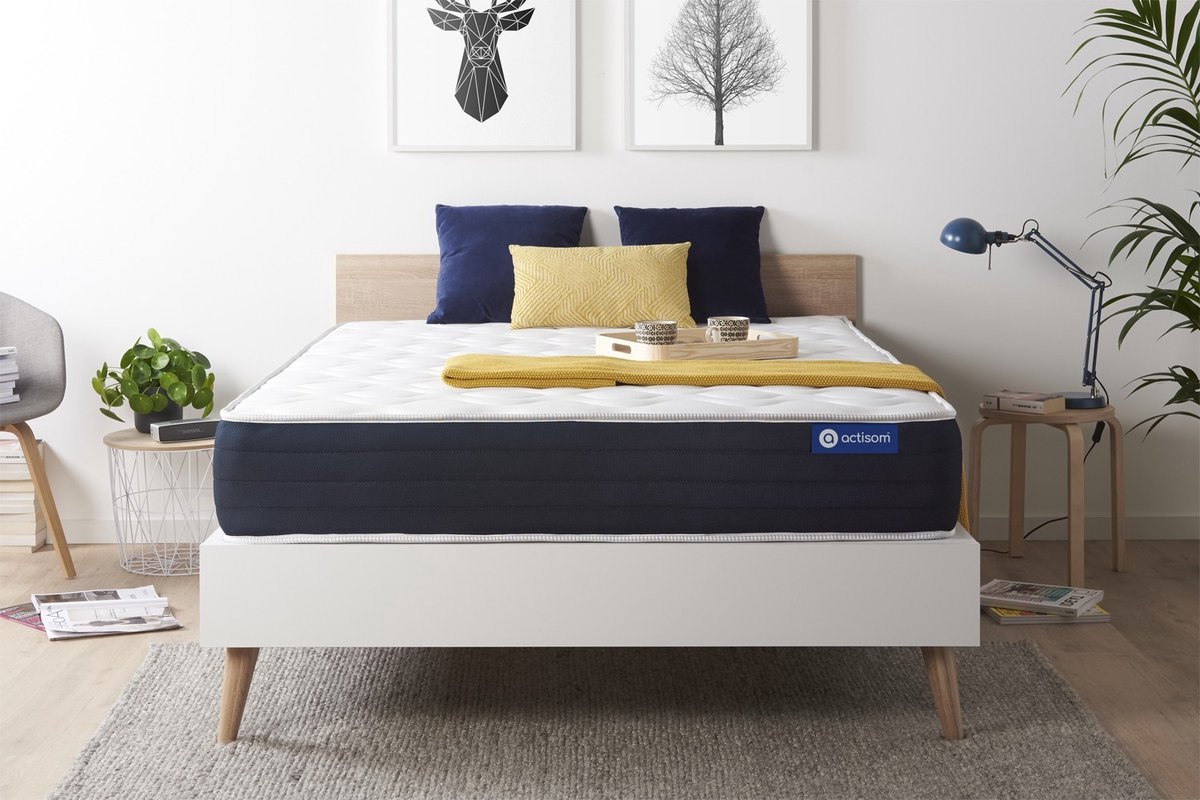 Actilatex sleep matras 120x210cm , Latex en traagschuim , Gebalanceerd, 5 comfortzones